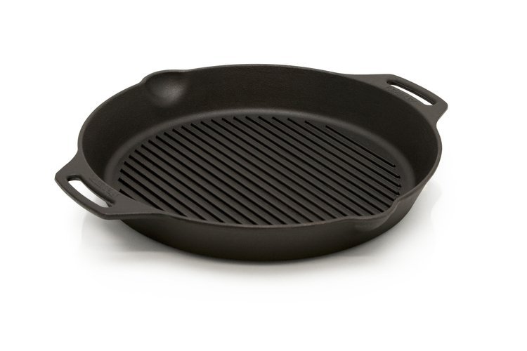 Petromax - Grillowa patelnia żeliwna z dwoma uchwytami 35 cm