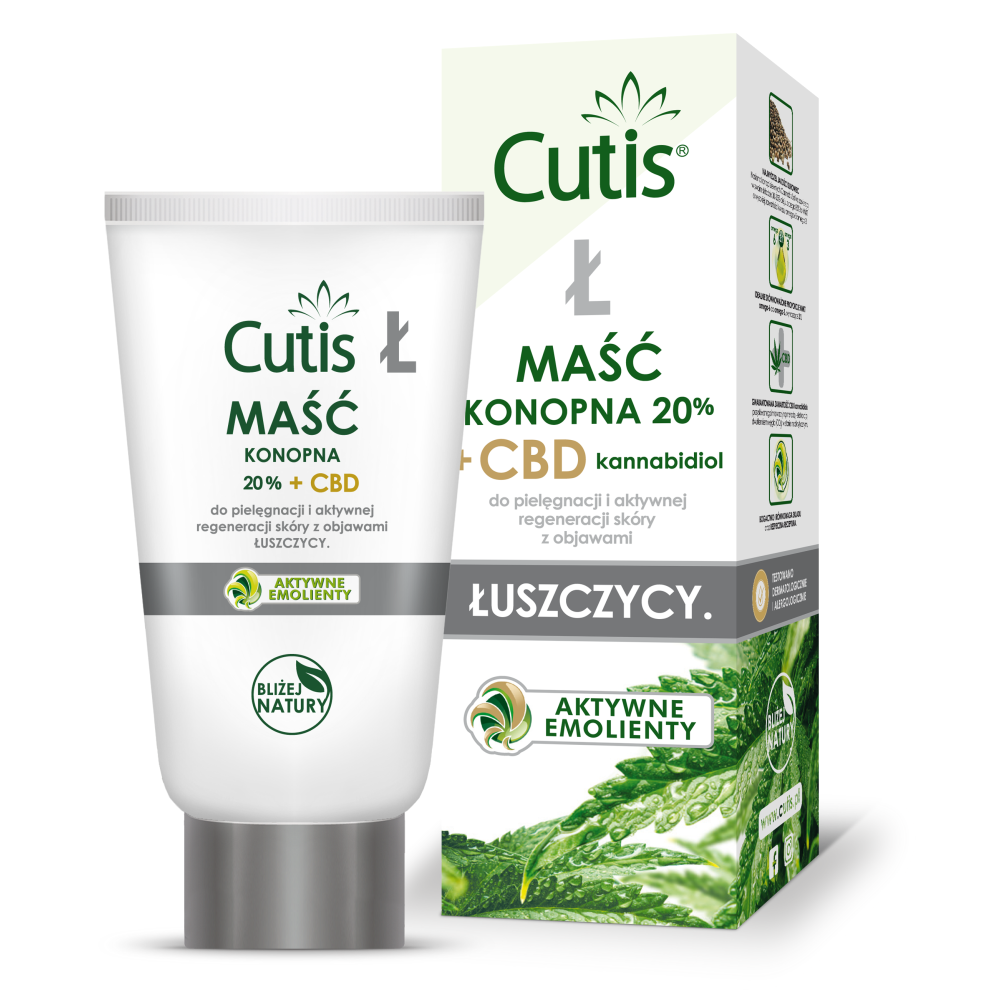 Cutis Ł, maść konopna, 20%+cbd, 120 ml