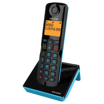 Telefon ALCATEL S280 Czarno-niebieski