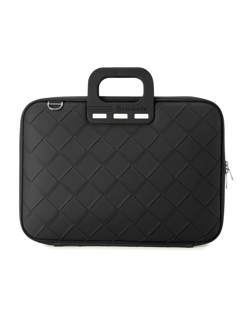 Bombata Intrecciato Czarny - torba Macbook 15/16"