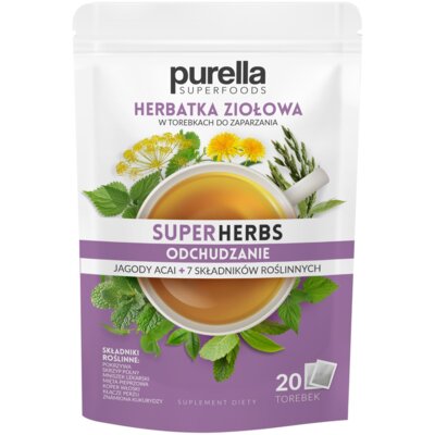 Herbata PURELLA Superherbs Odchudzanie (20 sztuk)
