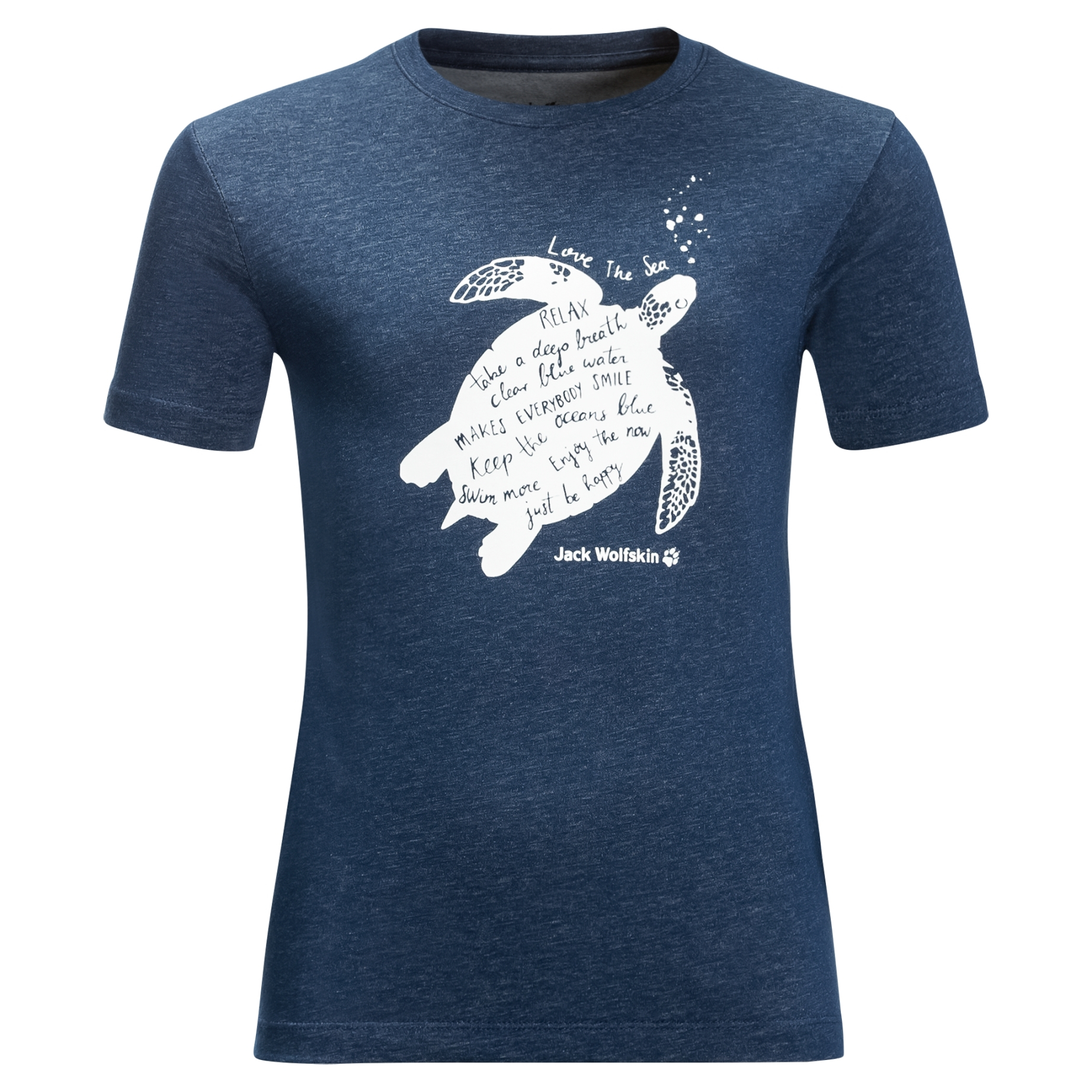 T-shirt dziecięcy OCEAN TURTLE T K dark indigo - 116