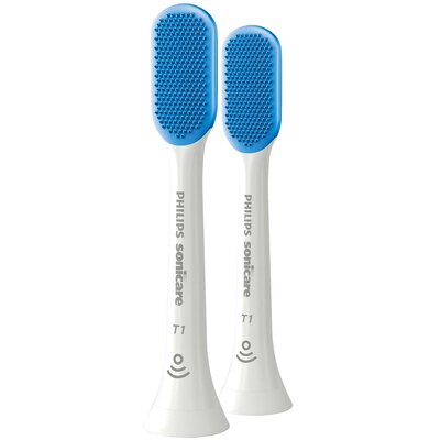 Oryginalne końcówki Philips Sonicare T1 HX8072/01 Normalne włókna (2 szt.) (Czyszczenie języka)