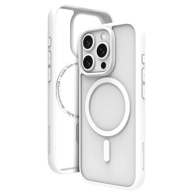 Etui DBRAMANTE1928 Grenen MagSafe do Apple iPhone 16 Pro Biały