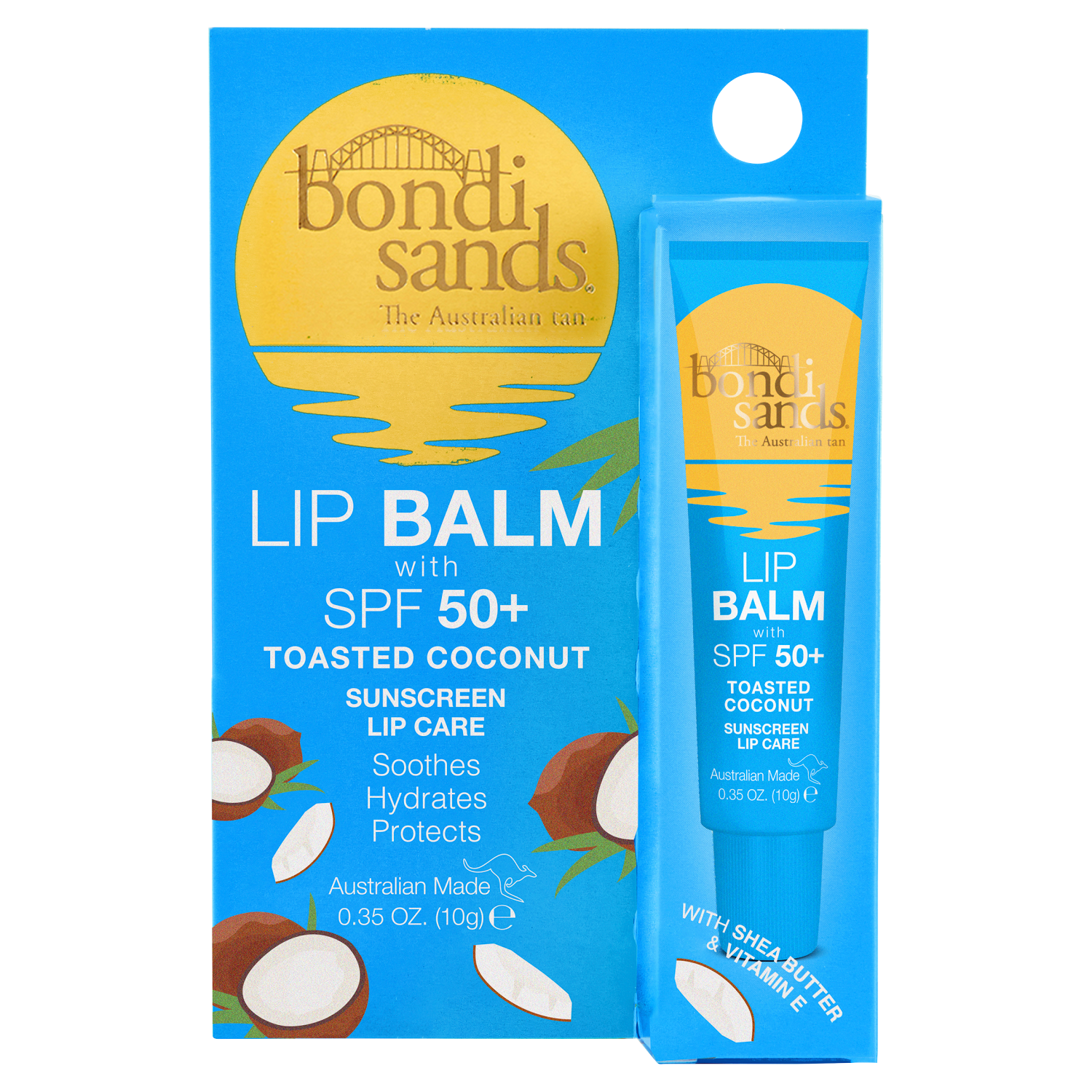 Bondi Sands odżywczy balsam do ust z SPF50 toasted coconut, 10 g