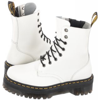 Glany Dr. Martens Jadon White Polished Smooth 15265100