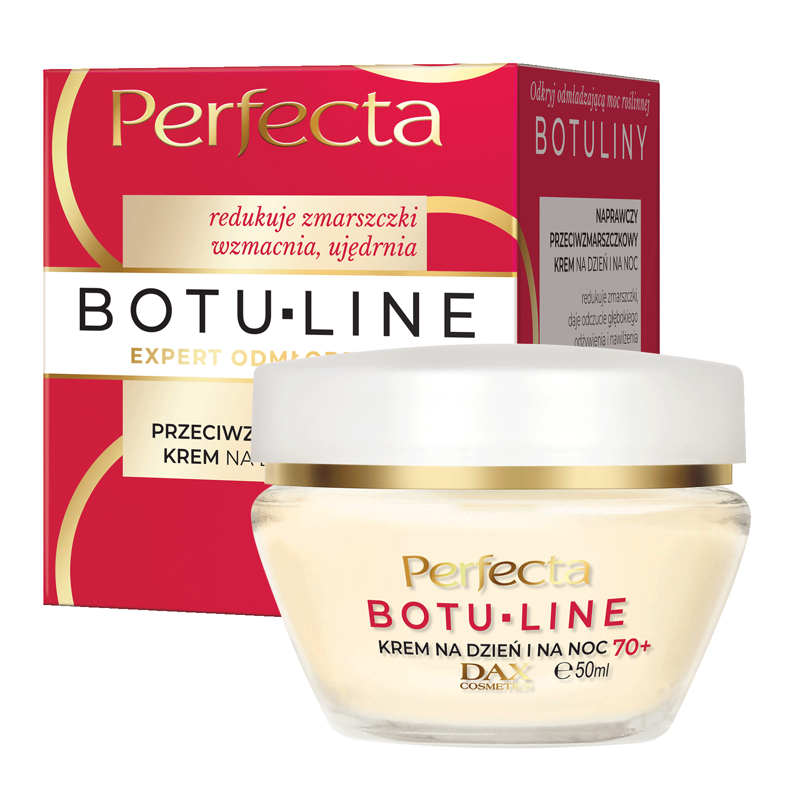 Perfecta Botu-Line przeciwzmarszczkowy krem do twarzy 70+, 50 ml