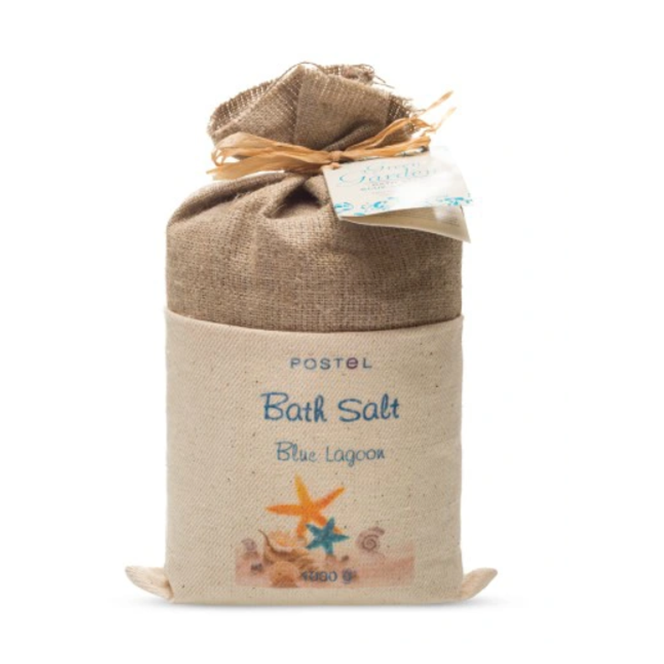 Green Garden naturalna odżywcza sól do kąpieli Blue Lagoon, 1 kg