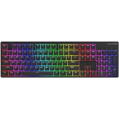 Klawiatura HATOR Rockfall 2 Mecha Clicky Czarny