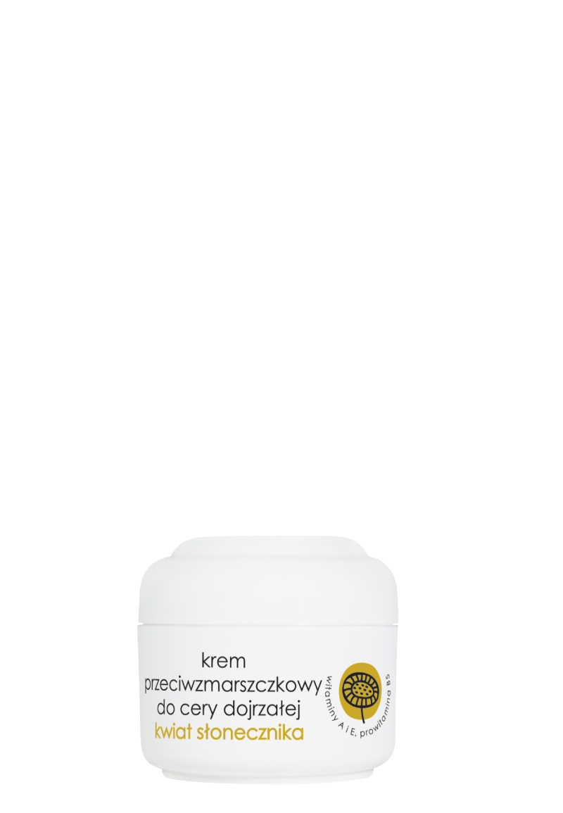 Ziaja Kwiat Słonecznika krem do twarzy przeciwzmarszczkowy, 50 ml