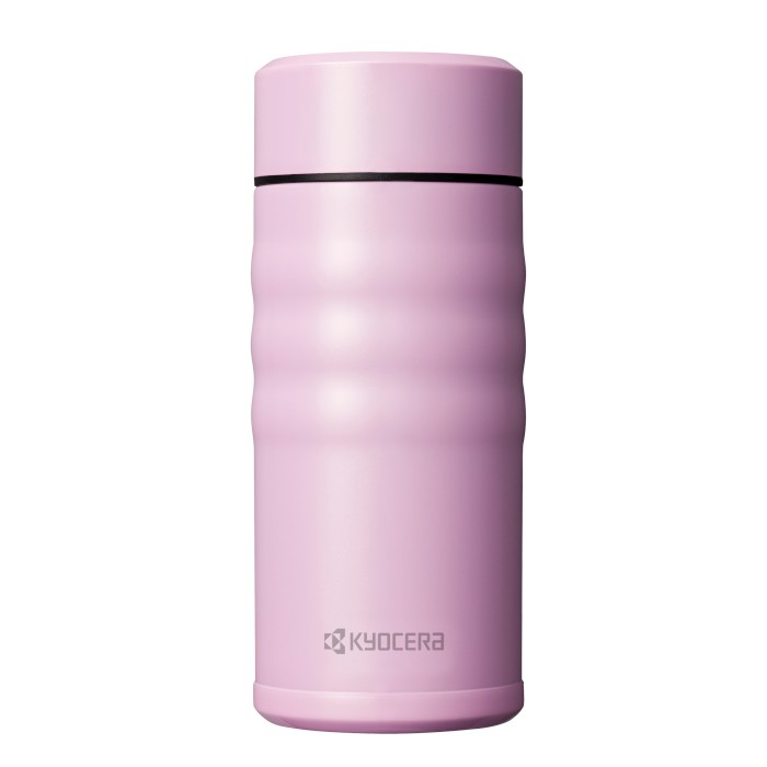 Kyocera - Kubek termiczny 350 ml Twist Top różowy