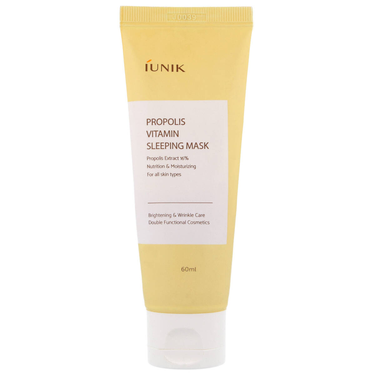 iUNIK Propolis nawilżająca kremowa maska z propolisem, 60 ml