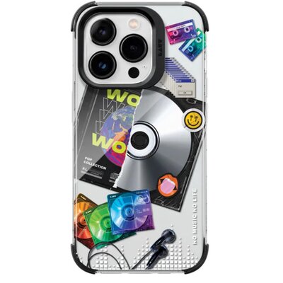 Etui LAUT Pop Retro Music do Apple iPhone 15 Pro Max Wielokolorowy