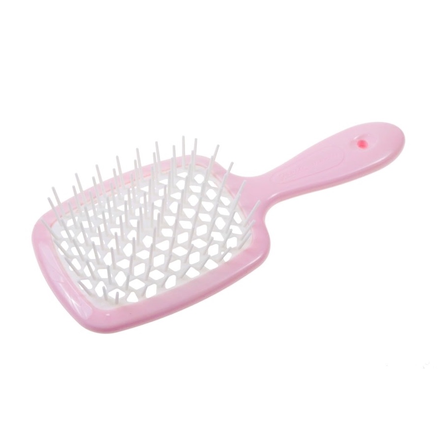 Janeke Superbrush szczotka fryzjerska do rozczesywania włosów Jasny Róż, 1 szt.