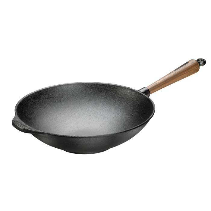 Patelnia wok SKEPPSHULT Walnut 30 cm