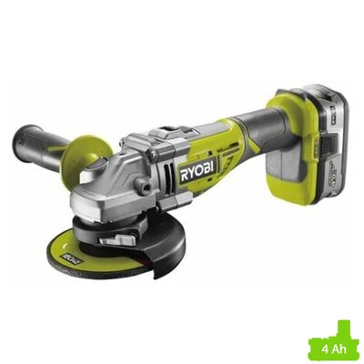 Szlifierka kątowa akumulatorowa RYOBI R18AG7-140S