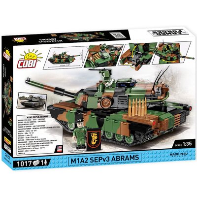 Klocki plastikowe COBI Armed Forces M1A2 SEPv3 Abrams COBI-2623