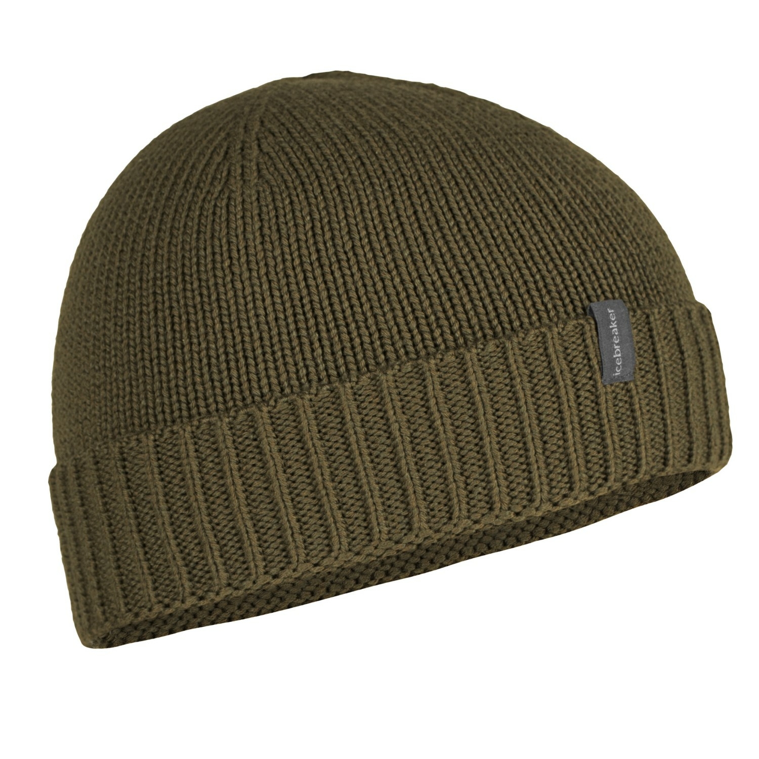 Czapka zimowa Icebreaker Vela Cuff Beanie loden - ONE SIZE