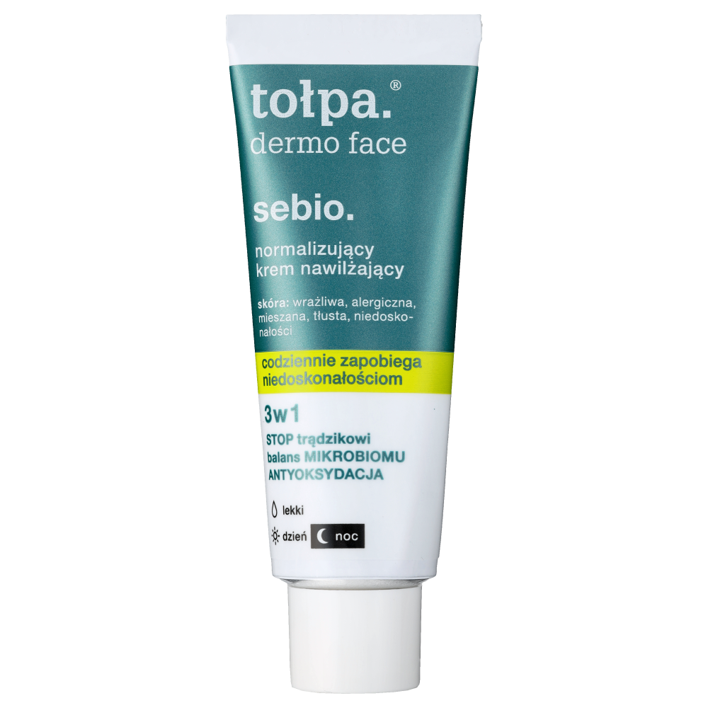 Tołpa Dermo Face Sebio normalizujący krem nawilżający do twarzy, 40 ml