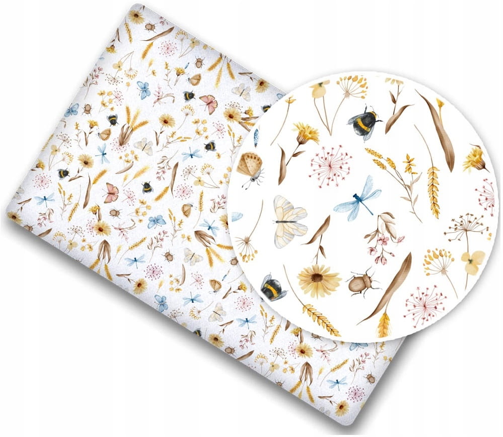 Prześcieradło 120x60 do łóżeczka bawełna materiałowe Babymam