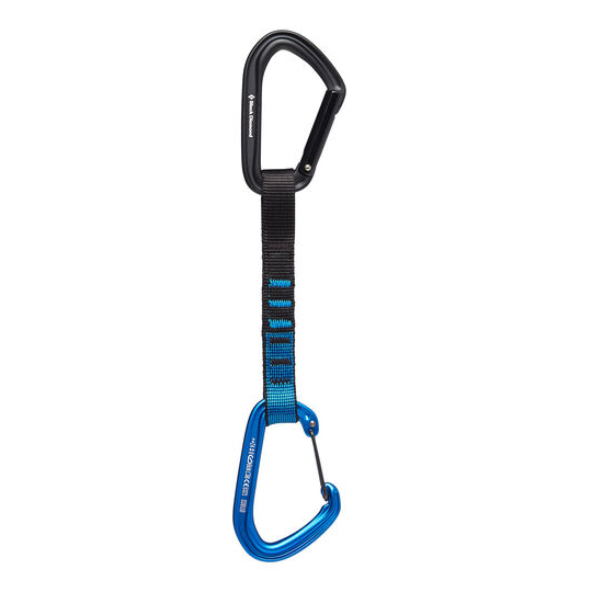Ekspres wspinaczkowy Black Diamond HOTFORGE HYBRID QUICKDRAW 16 cm blue - ONESIZE