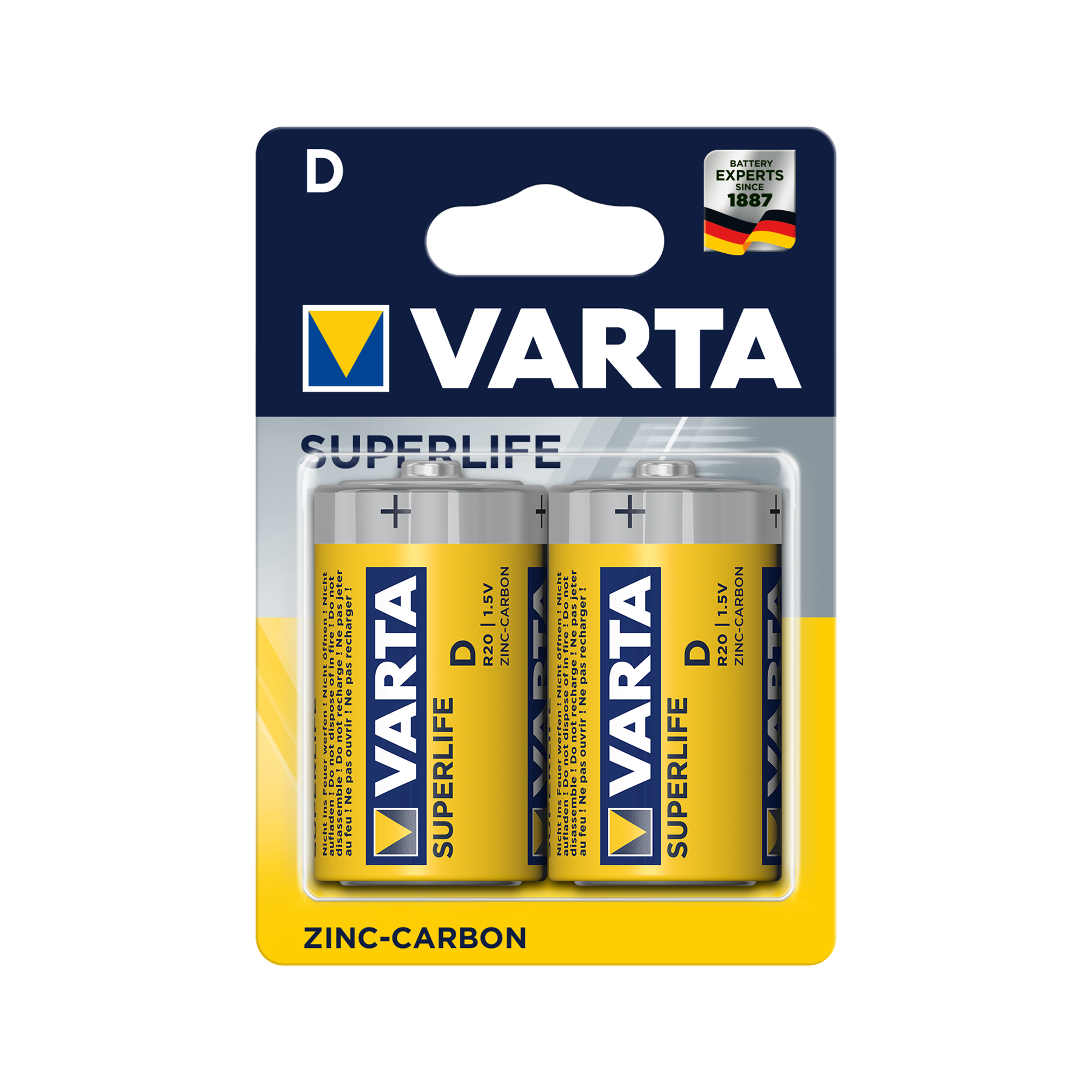 Bateria Varta Superlife R20