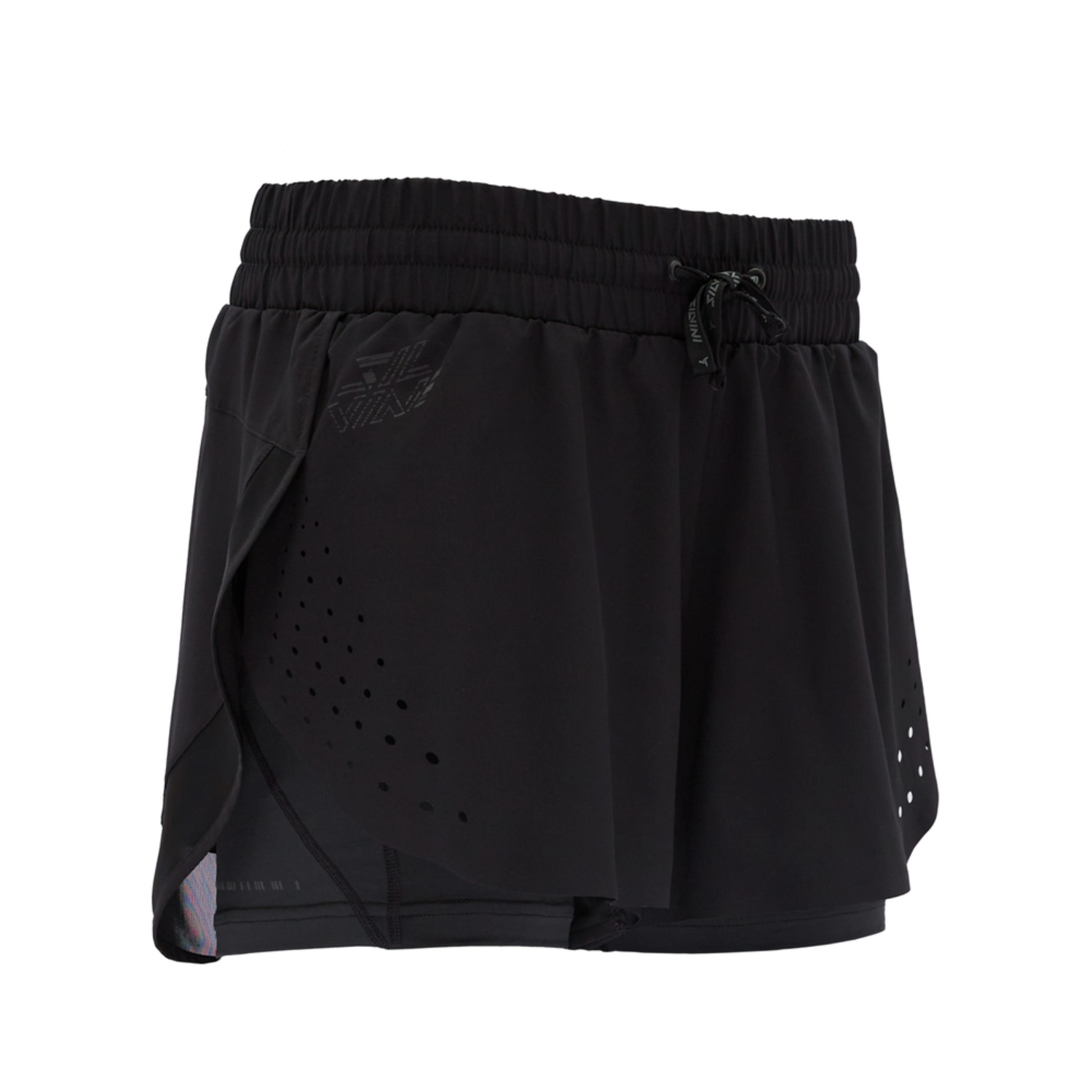 Damskie szorty Silvini Lagiana black - XL