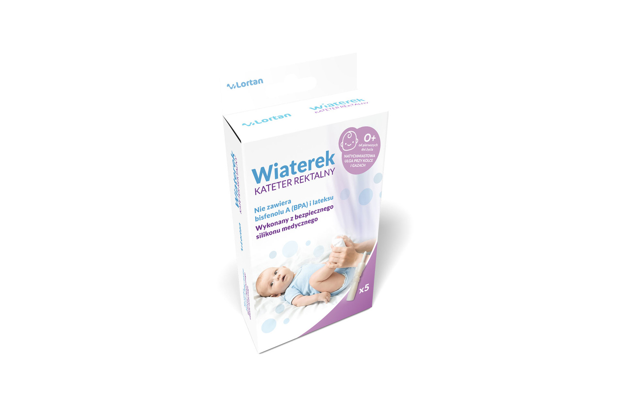 Lortan Wiaterek, kateter rektalny dla dzieci, 1 sztuka