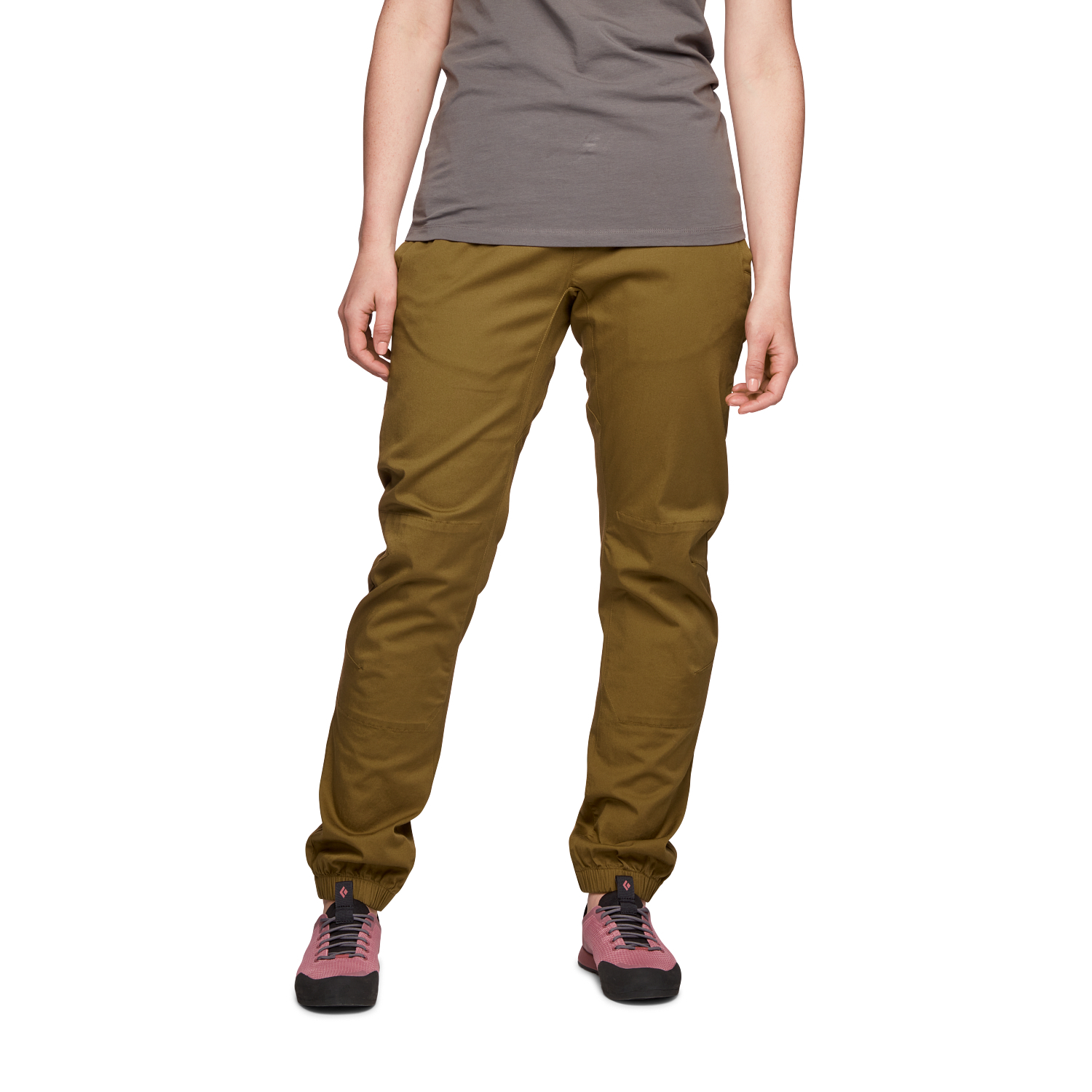 Damskie spodnie wspinaczkowe Black Diamond Notion Pants dark curry - L