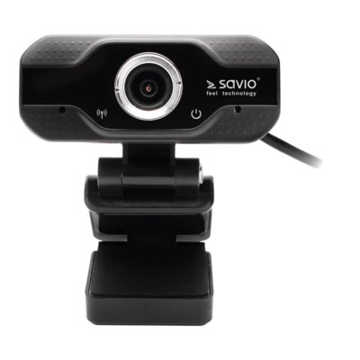 Kamera internetowa SAVIO CAK-01 FullHD Webcam USB-A - 1080p