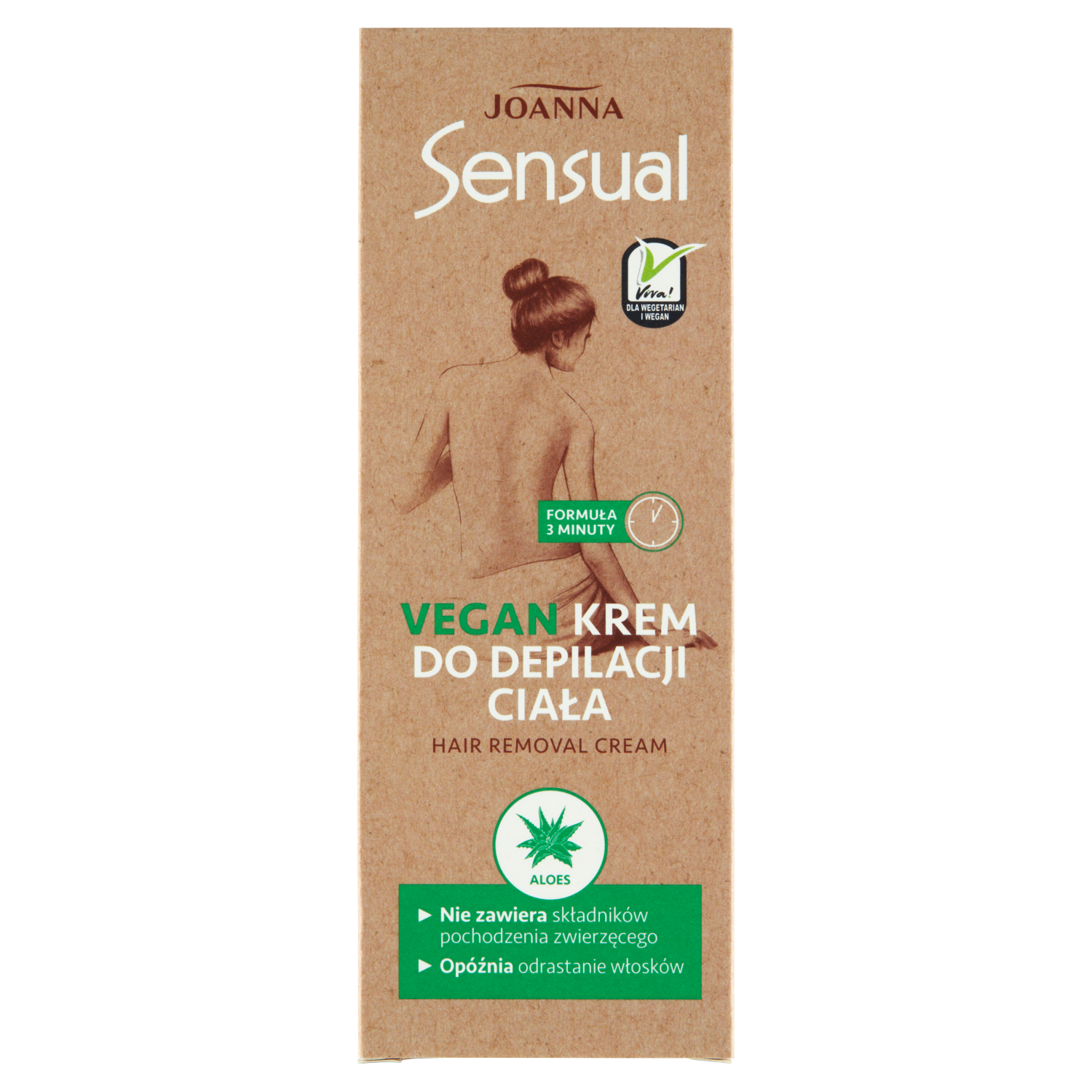 Joanna Sensual krem do depilacji ciała, 100 g