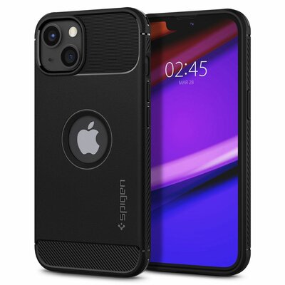 Etui SPIGEN Rugged Armor do Apple iPhone 13 mini Czarny