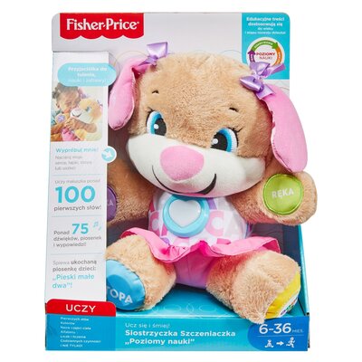 Zabawka edukacyjna FISHER PRICE Ucz się i śmiej! Siostrzyczka Szczeniaczka FPP63