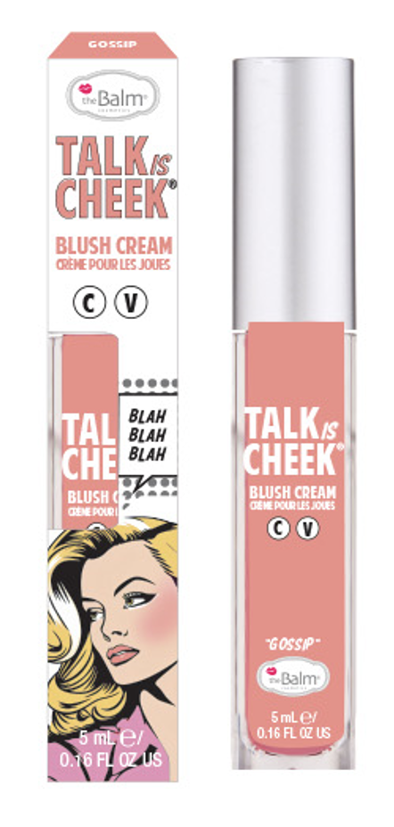 The Balm Talk Is Cheek kremowy róż do policzków gossip, 5 ml
