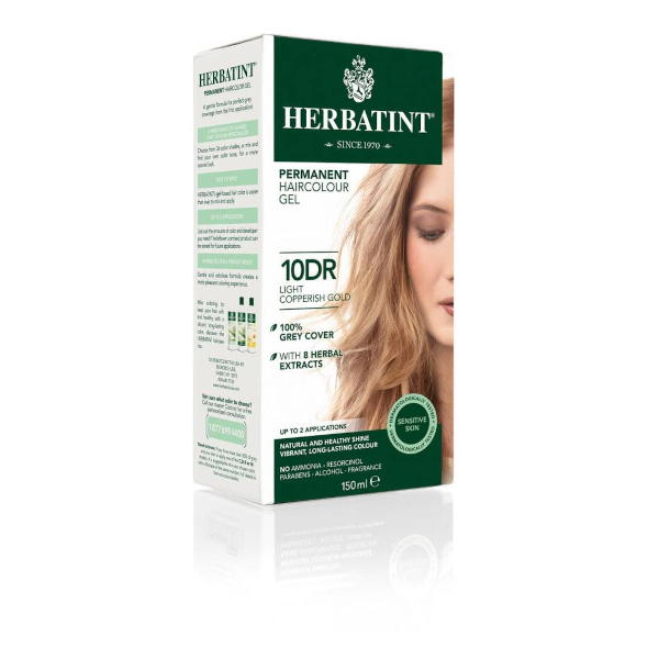 Herbatint farba trwała - 10 DR Jasny Miedziany Złoty Blond