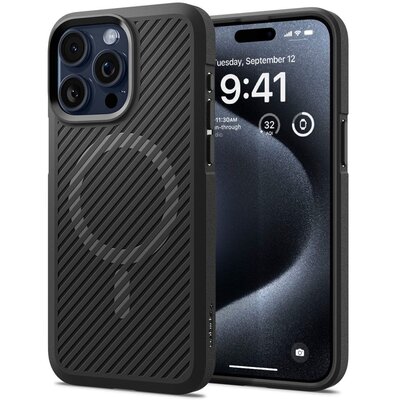 Etui SPIGEN Core Armor Mag MagSafe do Apple iPhone 15 Pro Czarny matowy