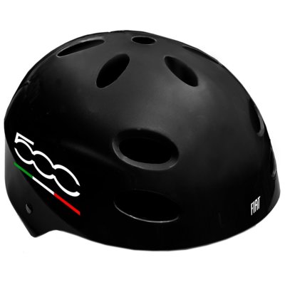 Kask rowerowy FIAT 500 Czarny (rozmiar L/XL)