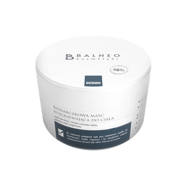 Balneokosmetyki biosiarczkowa maść rozgrzewająca do ciała, 250 ml