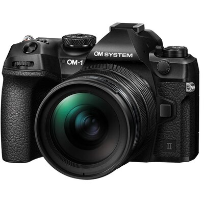 Aparat bezlusterkowy OLYMPUS OM-1 II Czarny + Obiektyw 12-40mm F/2.8 Pro II KIT