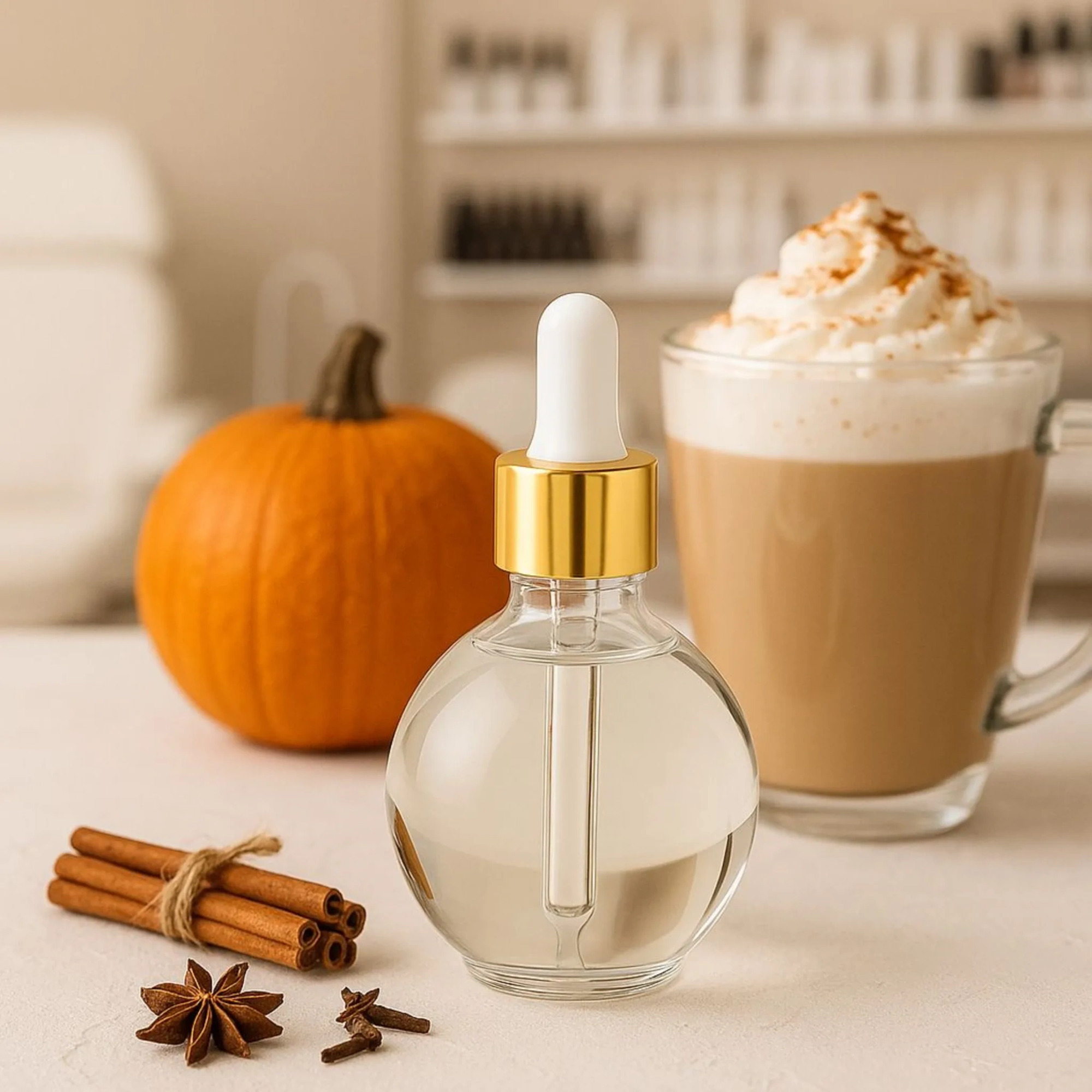 Isabellenails oliwka do skórek Pumpkin Spice Latte, 75 ml