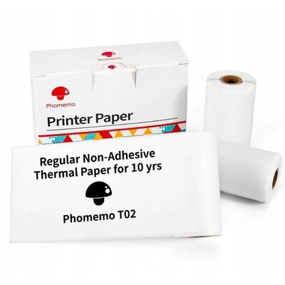 Papier PHOMEMO Q12-RM10 55g 3 arkusze 6.5 m