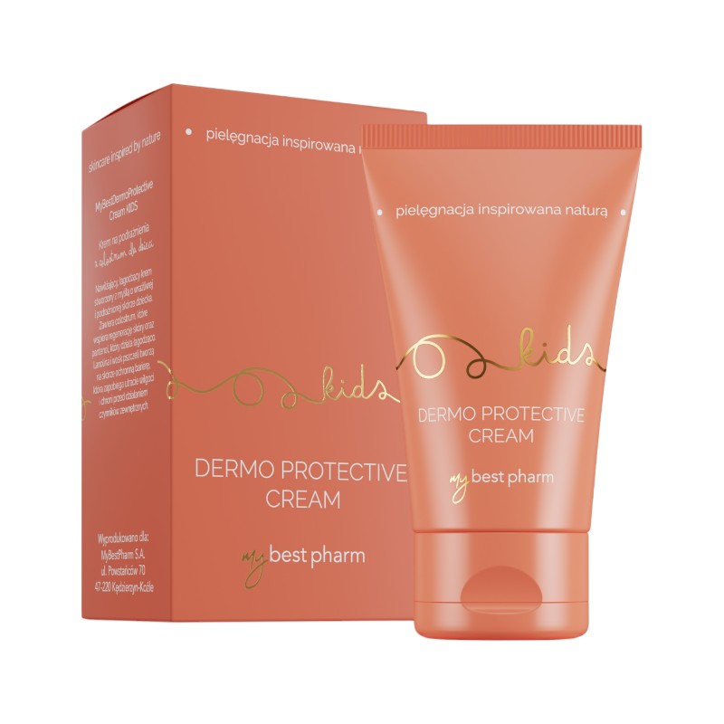 MyBestPharm MyBestDermoProtectiveCream KIDS krem na podrażnienia z colostrum dla dzieci, naturalna pielegnacja dla dziecka, 30 ml