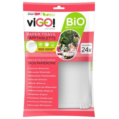 Tacki papierowe VIGO 7313224 13 x 20 cm (24 sztuki)