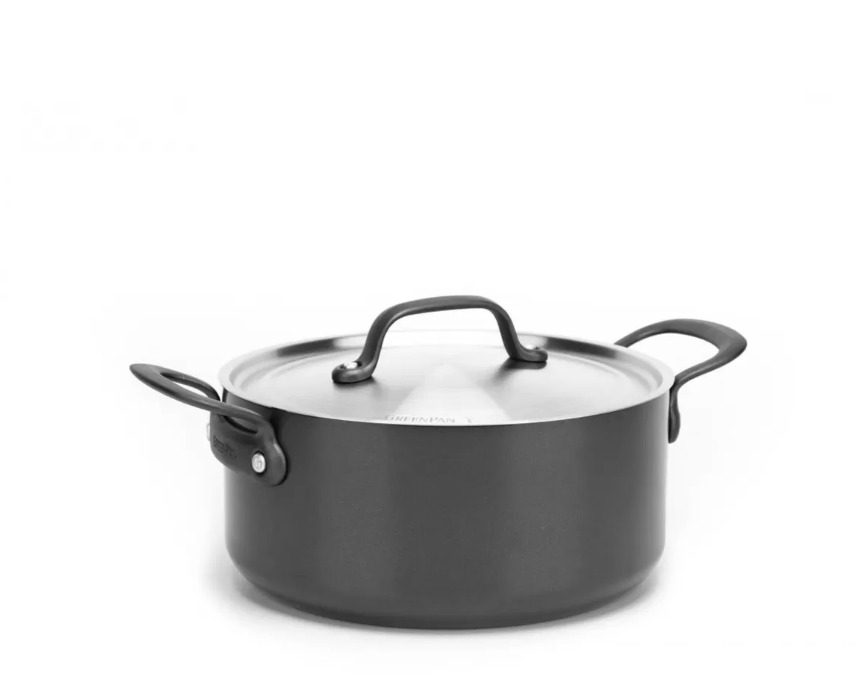GreenPan - Garnek z pokrywką CRAFT 24 cm - 4,9L