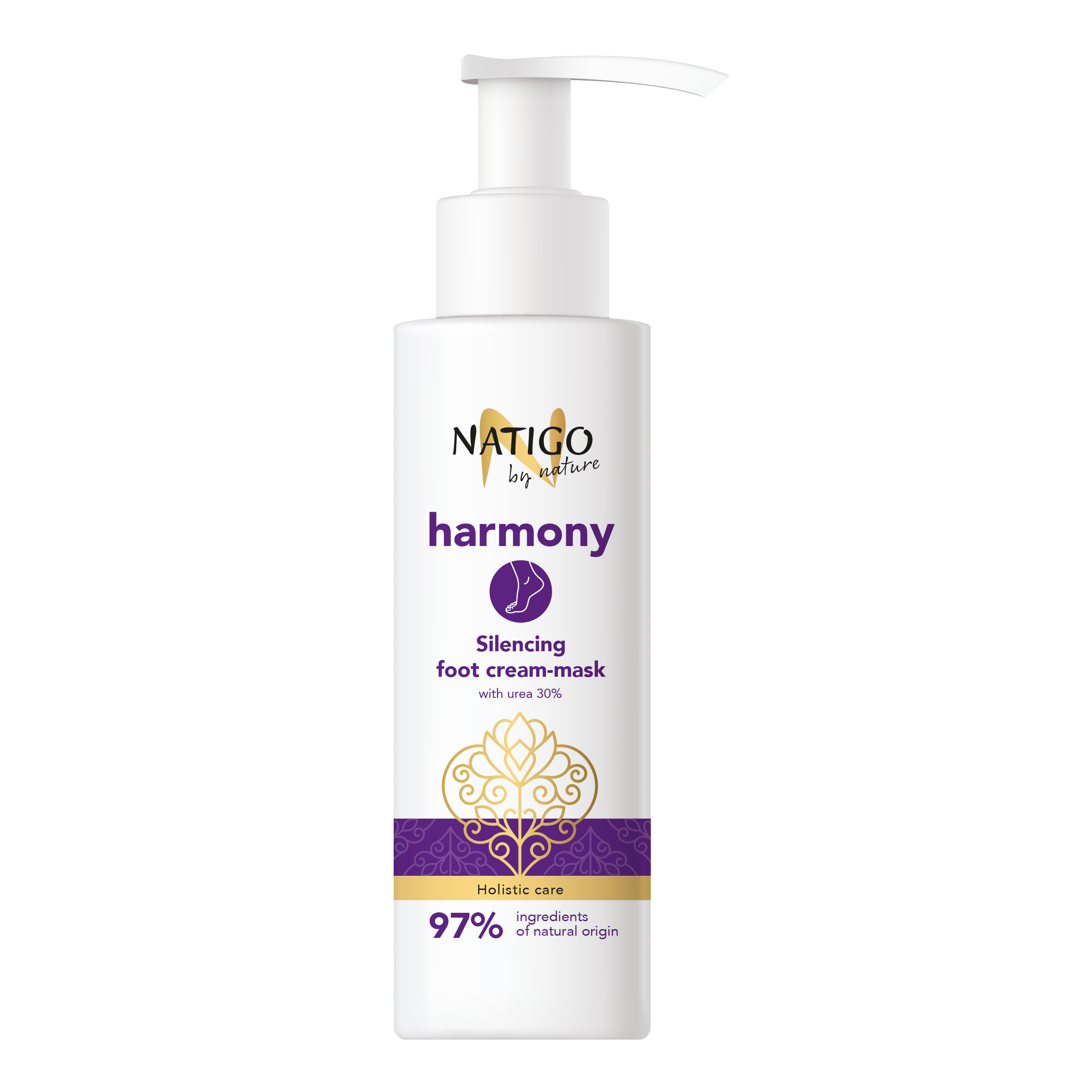 Natigo By Nature Harmony wyciszający krem-maska do stóp, 100 ml