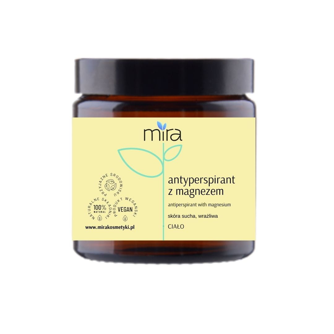 Mira Antyperspiranty naturalny antyperspirant w kremie z magnezem, 50 g