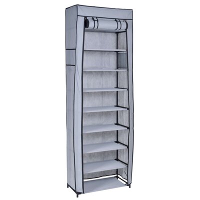 Szafka tekstylna GOCKOWIAK Lea (57 x 29 x 172) Szary