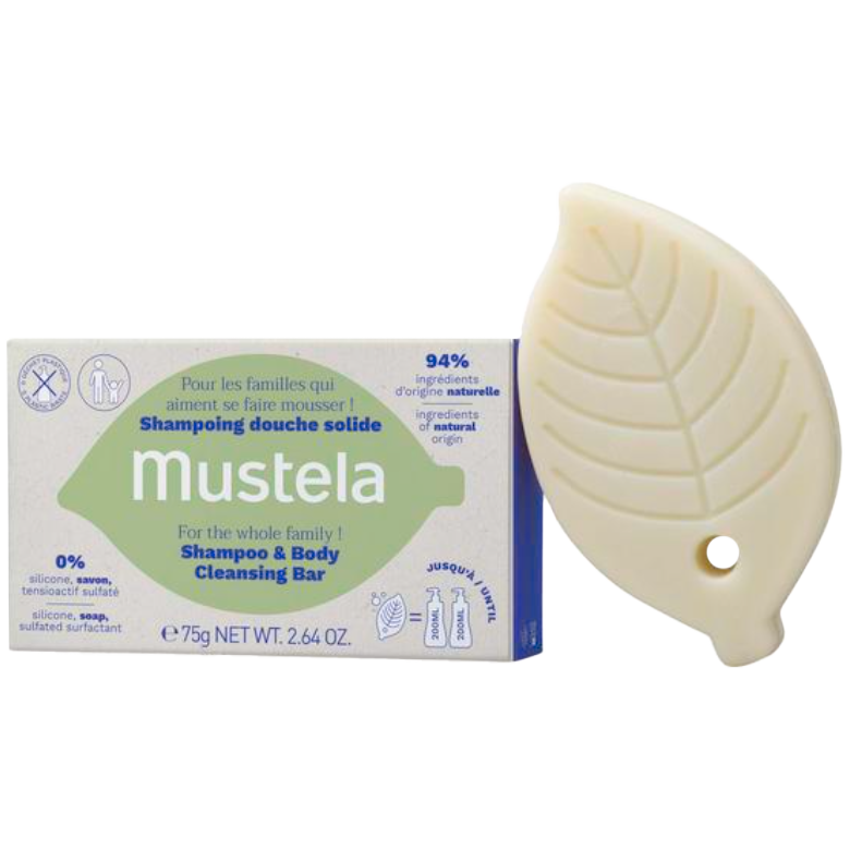 Mustela szampon w kostce dla dzieci, 75 g