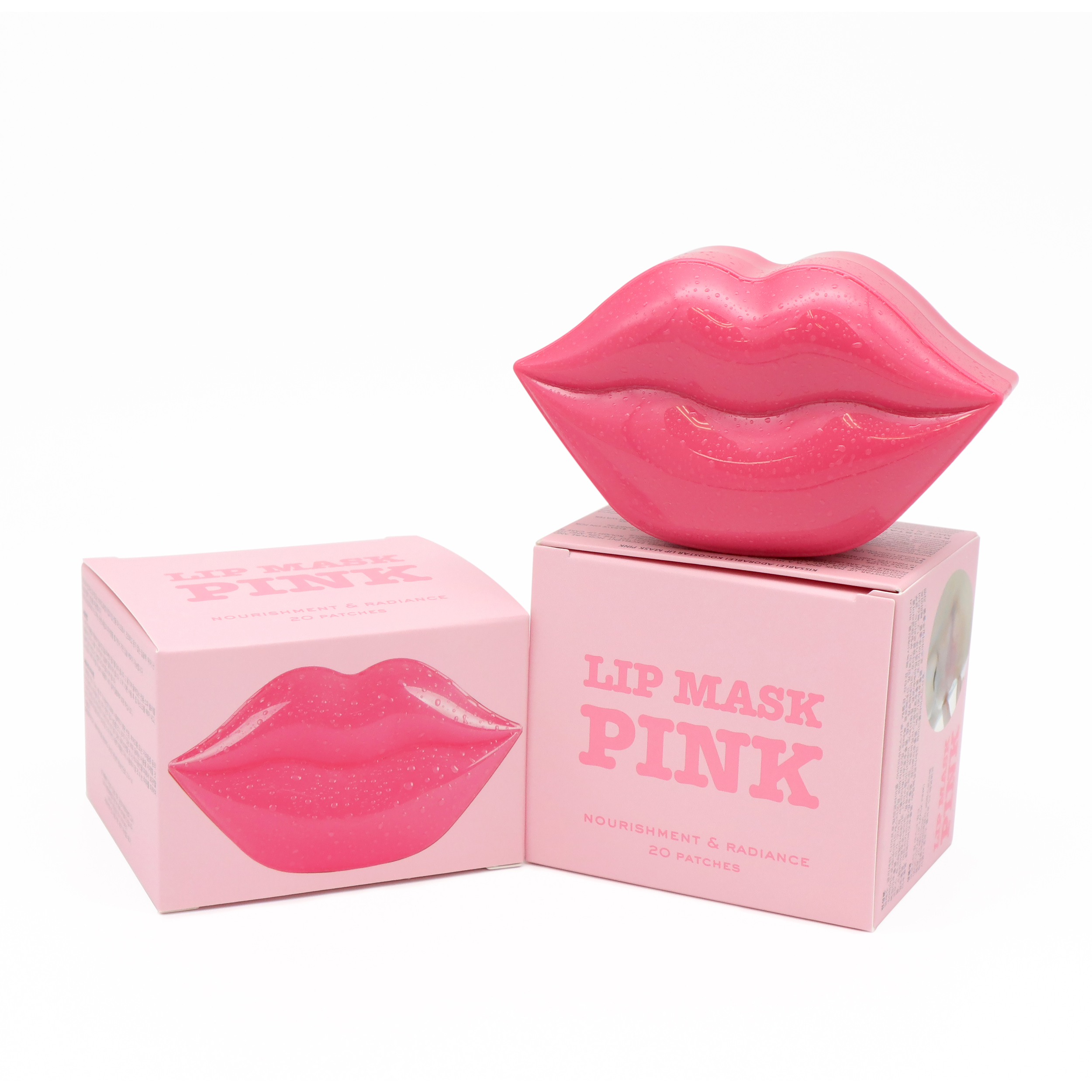 Kocostar Lip Mask Pink hydrożelowa maska na usta, 20 szt./1 opak.