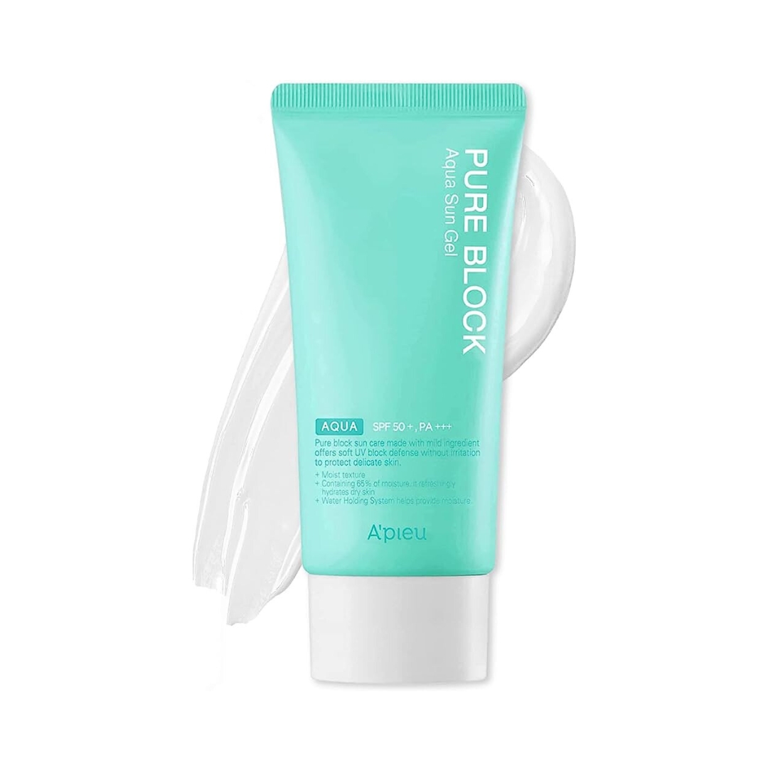 A'Pieu Pure Block żel przeciwsłoneczny do twarzy z SPF50+ PA+++, 50 ml